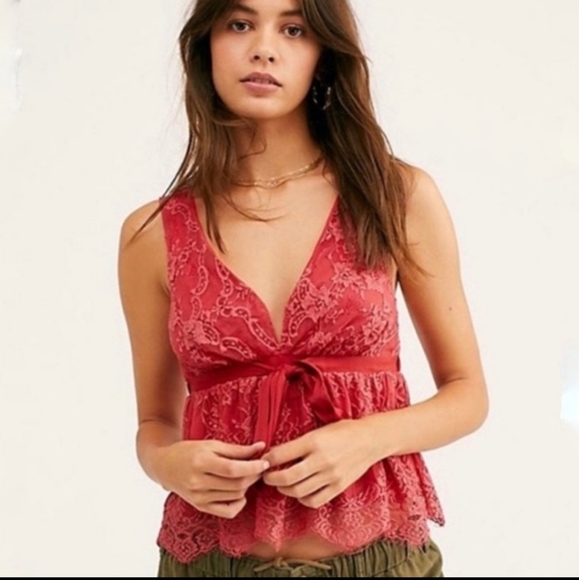 FREE PEOPLE Chante Lace Tank - Picture 6 of 6